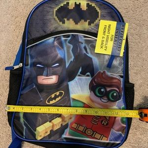 Lego Batman book bag NWT